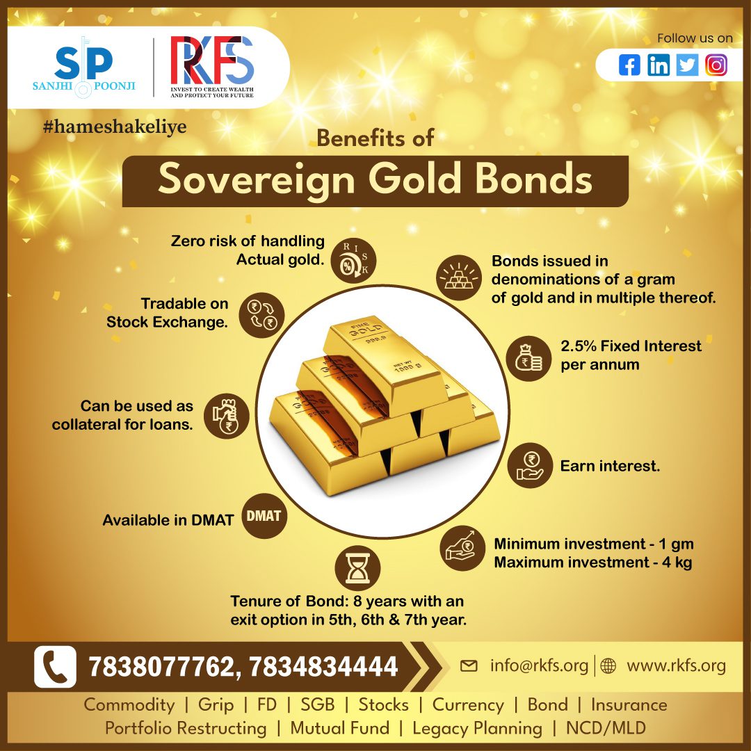 Benefits of SGB (Sovereign Bonds)